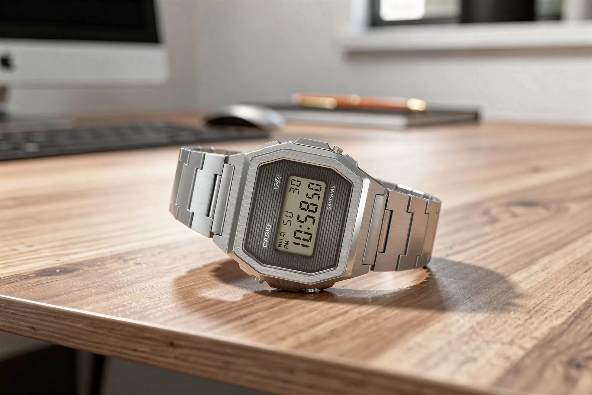 Casio A1000SP-7: The Premium Digital Classic now with Sapphire and Full Metal