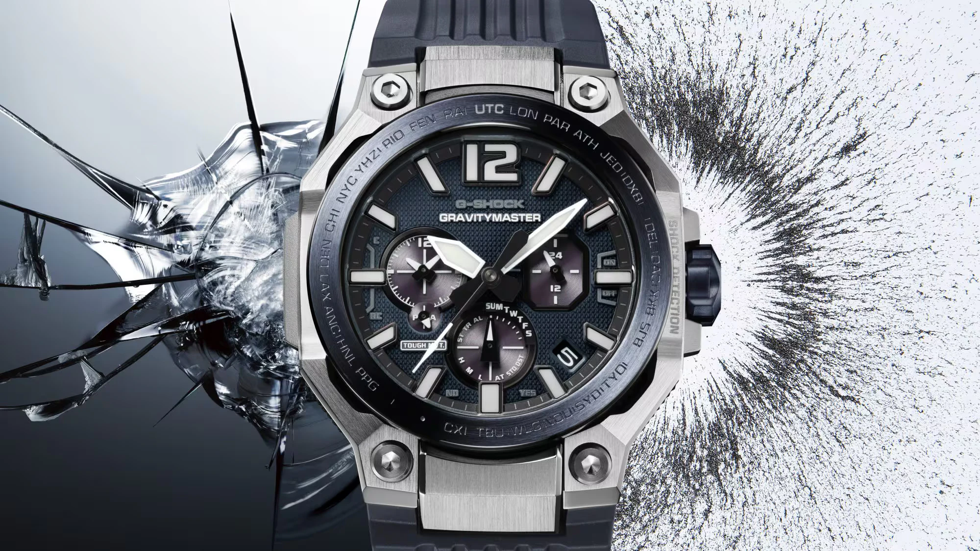 Casio G-Shock GWR-B3000 TOUGH MVT.2 shock and magnetic resistance