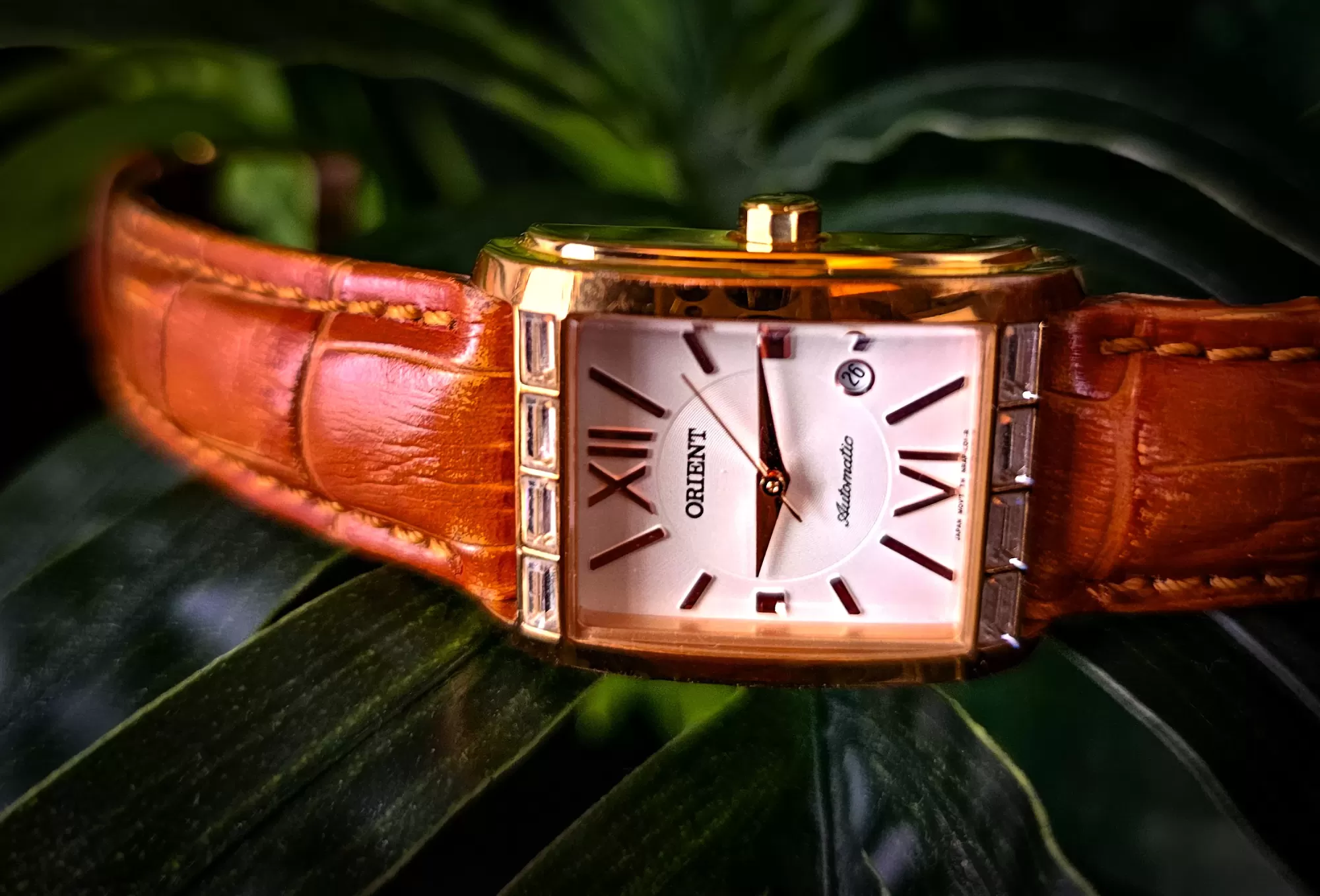 One of the Smallest Automatic Rectangular Watches – Orient FNRAP004W0