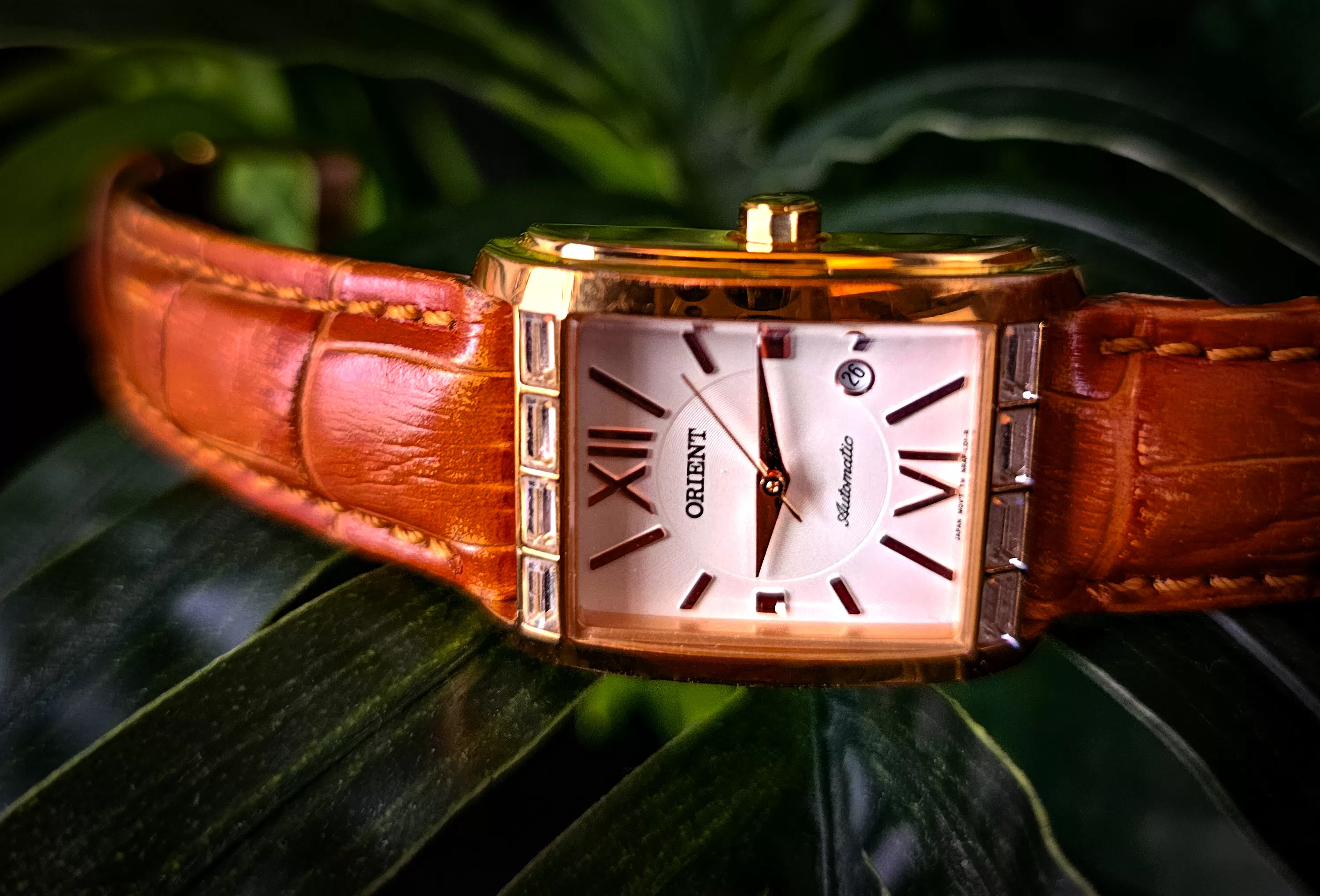 One of the Smallest Automatic Rectangular Watches - Orient FNRAP004W0