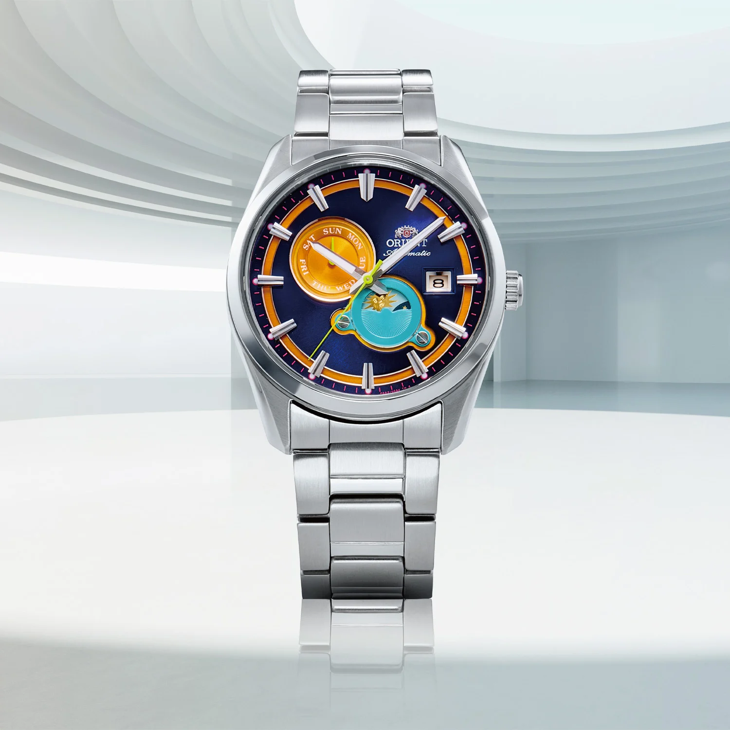 Orient Stretto Day and Night RA-AK0316L multicolour 2026 Spring Summer watch