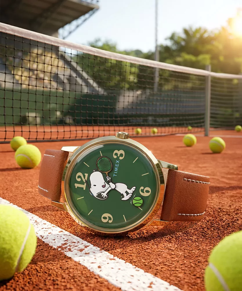 El partido perfecto: Peanuts x Timex Marlin Snoopy Tennis, el regalo ideal para los amantes del tenis