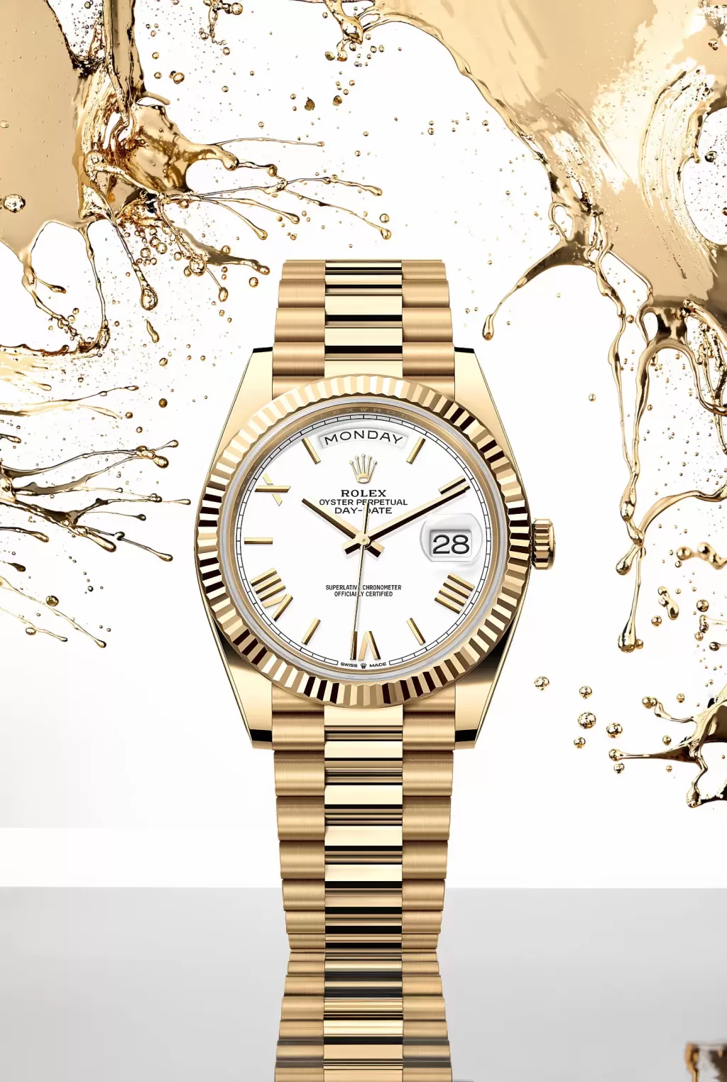 プレジデントブレスレットを備えたRolex Day-Date