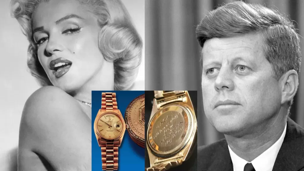 Rolex PresidentialとMarilyn MonroeがJohn F. Kennedyに贈った時計の物語
