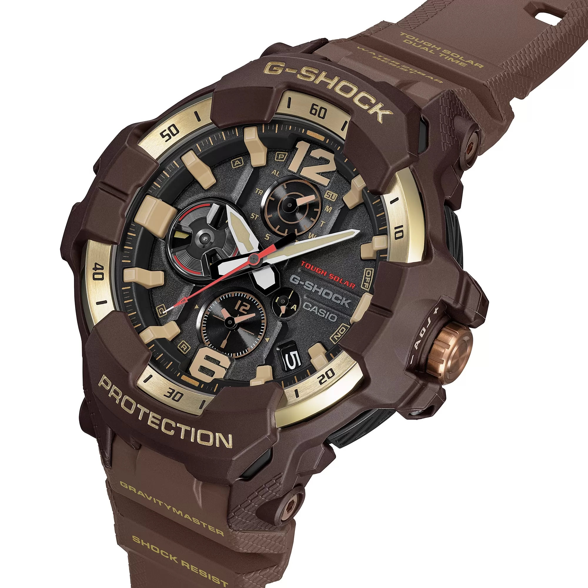 Casio Gravitymaster GR-B300H-5A aircraft-inspired design
