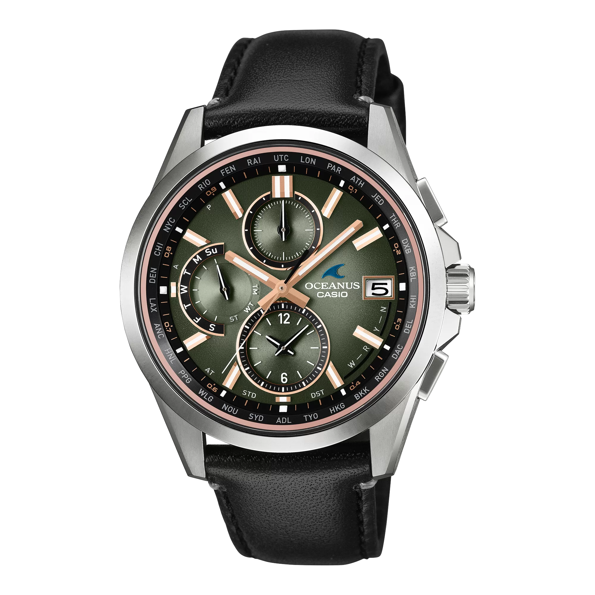 Casio Oceanus Classic Line OCW-T2600RL-3AJR with green gradient dial