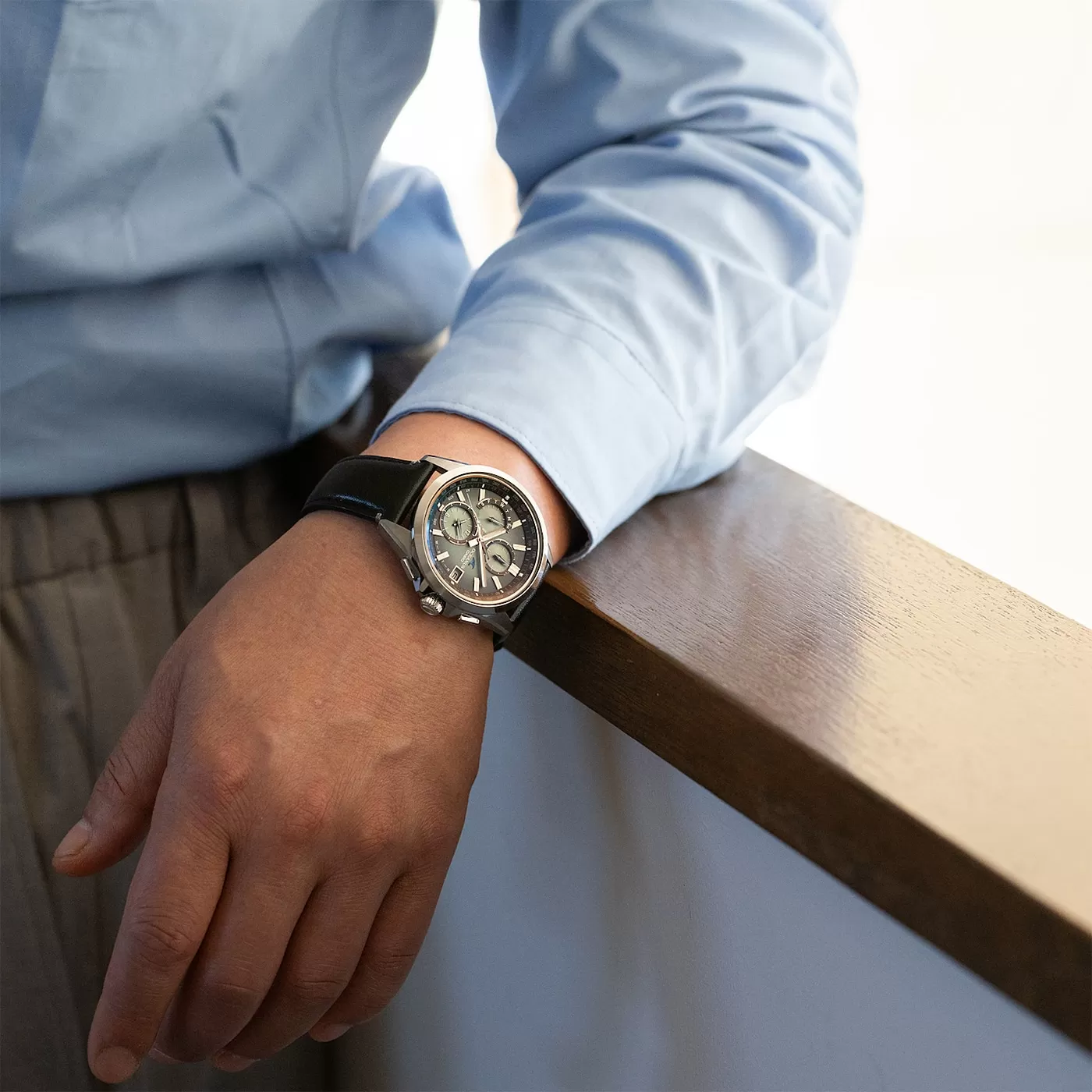 Casio Oceanus Classic Line OCW-T2600RL-3AJR on the wrist