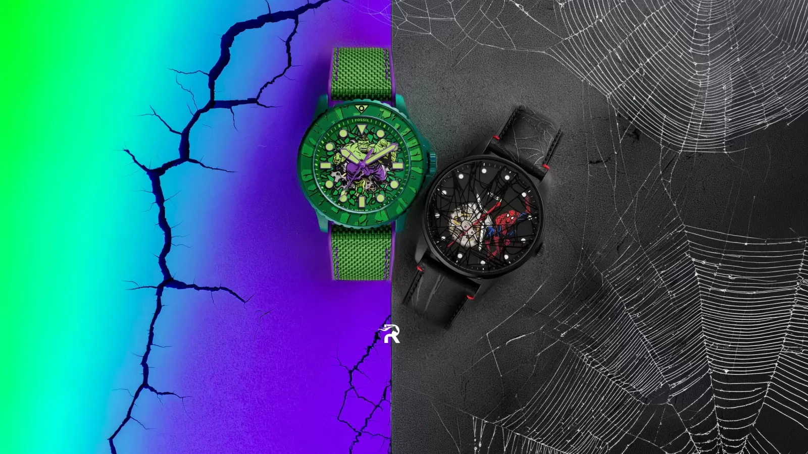 Fossil Spider Man Vs Hulk Limited Edition Automatic Watches Great Packaging But Is It A Hit
