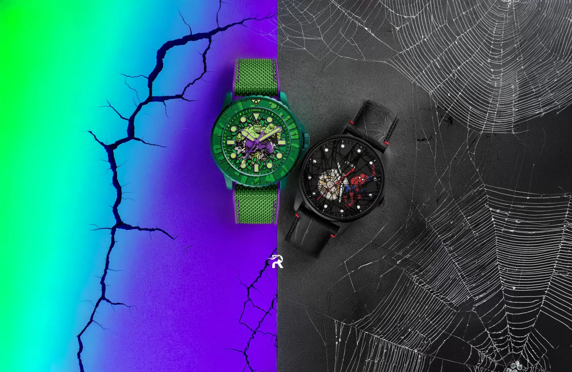 Fossil Spider-Man vs. Hulk: limitierte Automatikuhren mit starker Präsentation – aber ein Volltreffer?