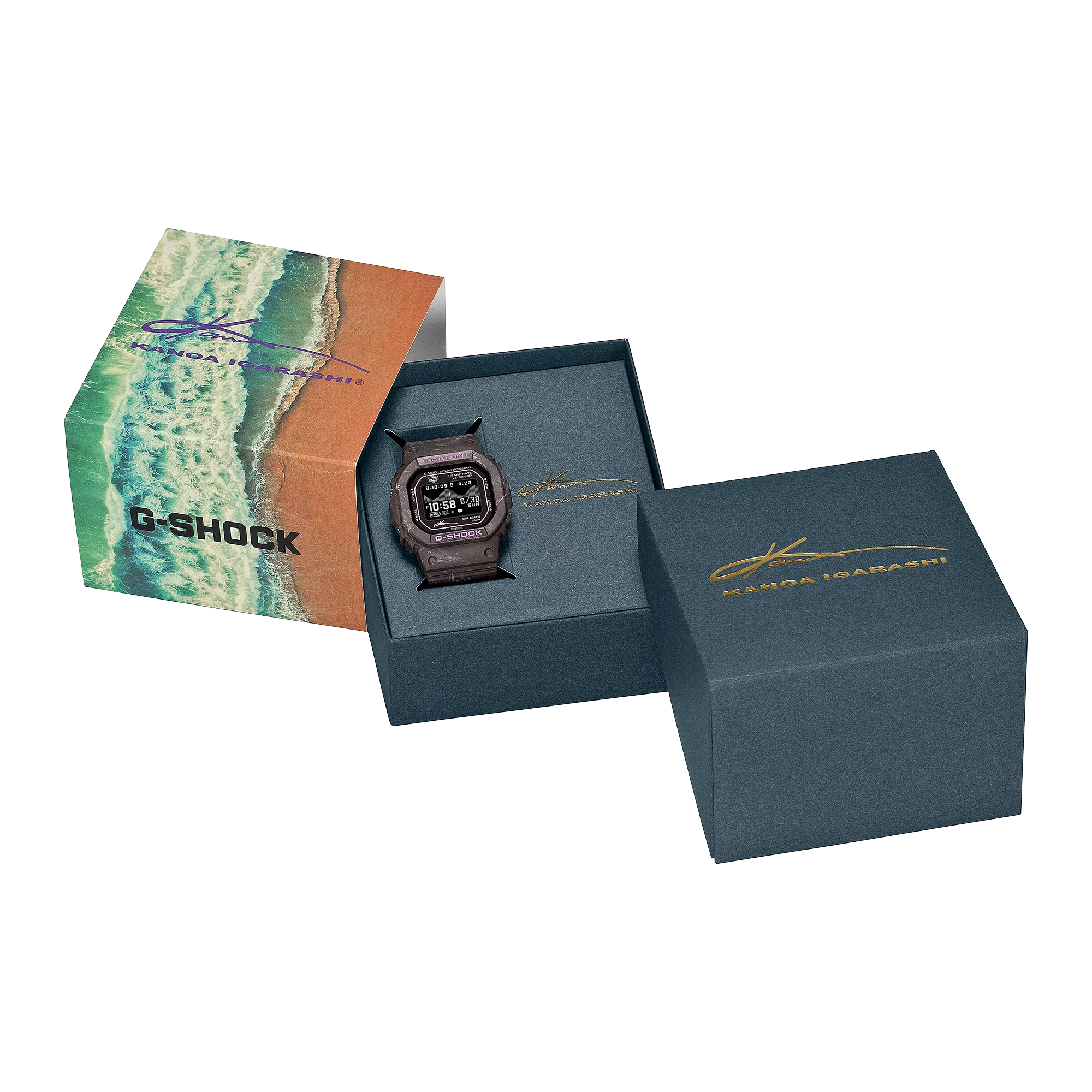 Special packaging supplied with the Kanoa Igarashi G-LIDE