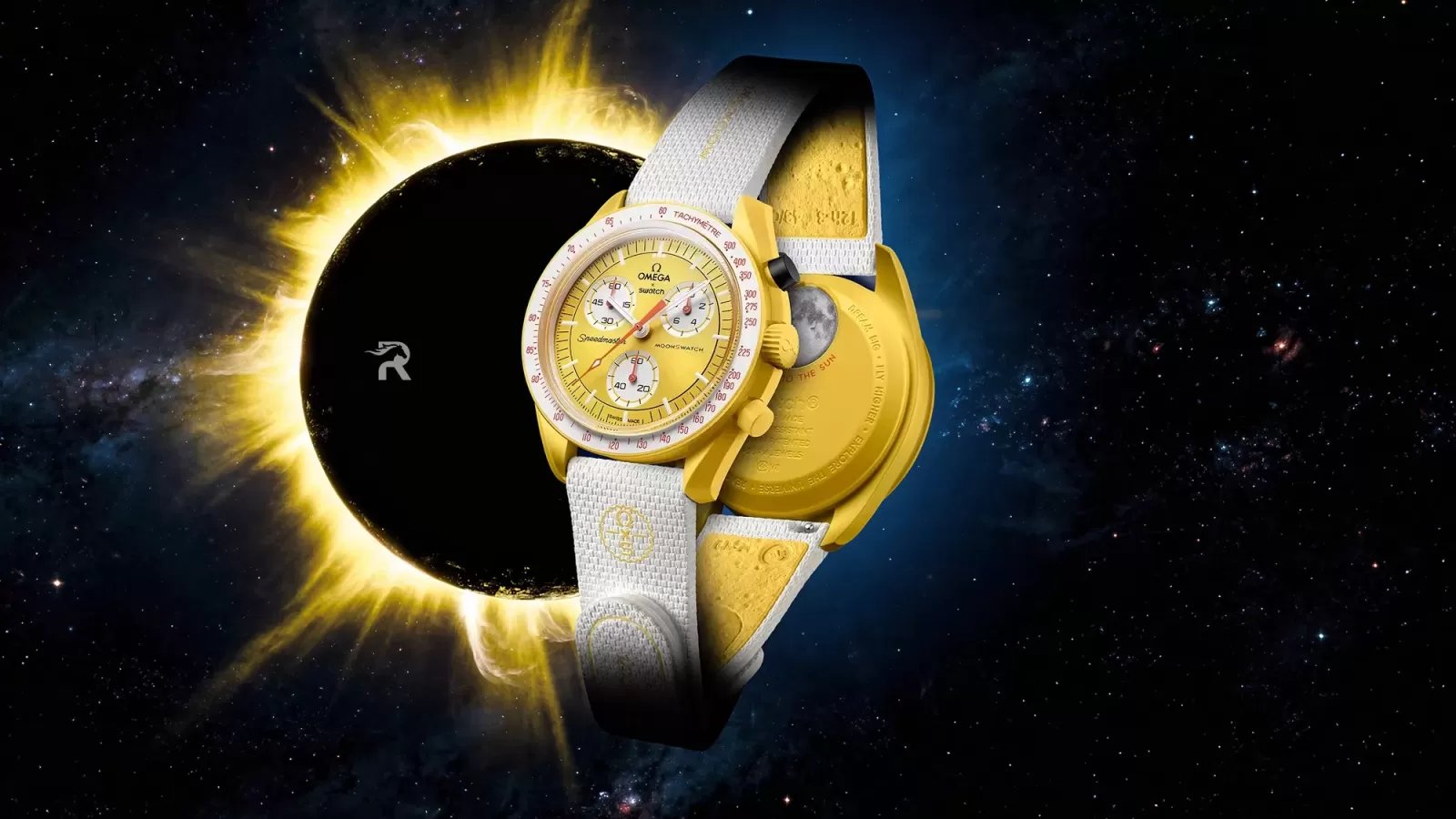 Omega X Swatch Mission To The Sun Solar Eclipse SSX01J100 1