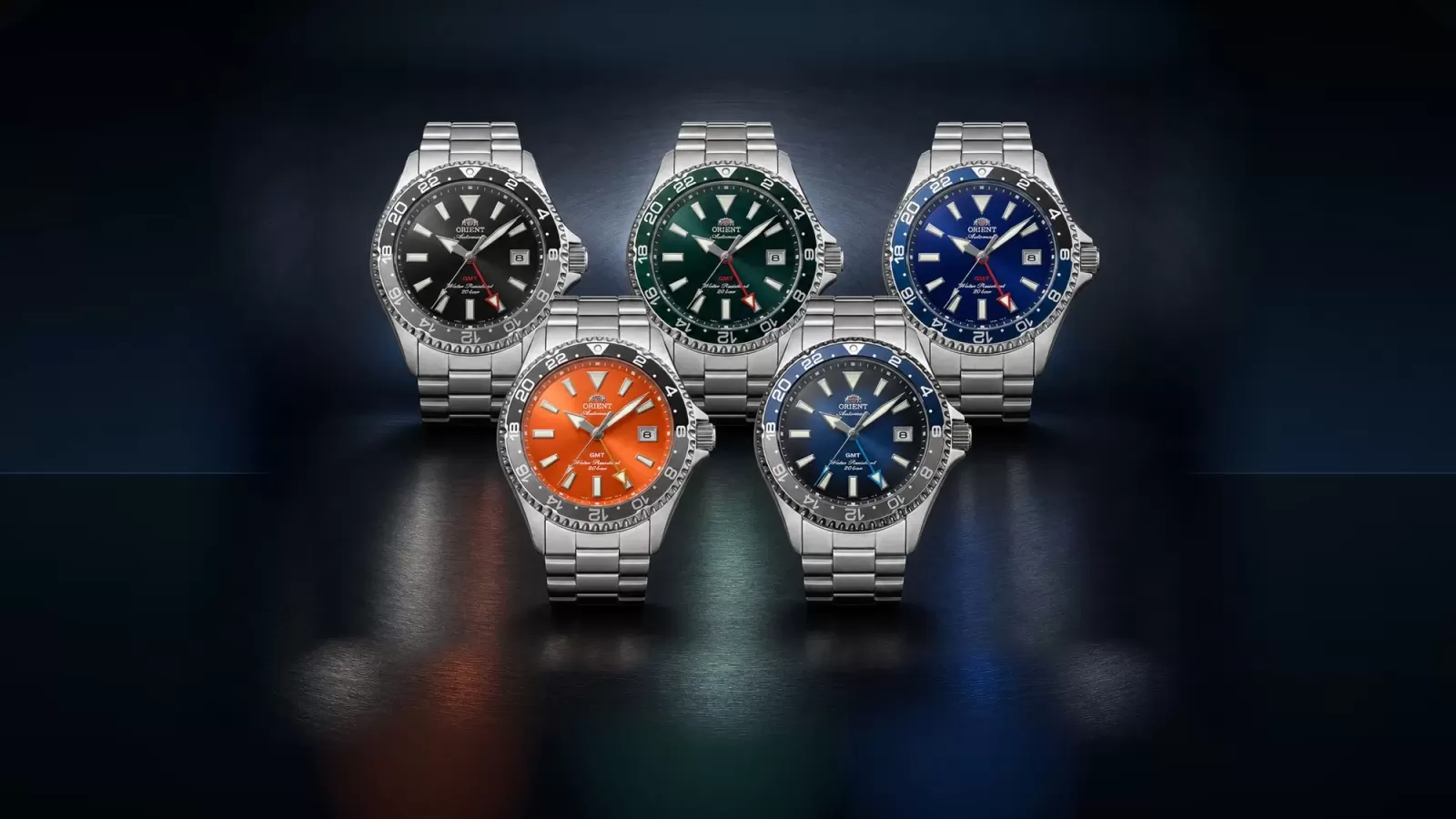 Orient Mako Gets a GMT for the First Time in Five Cool Colors