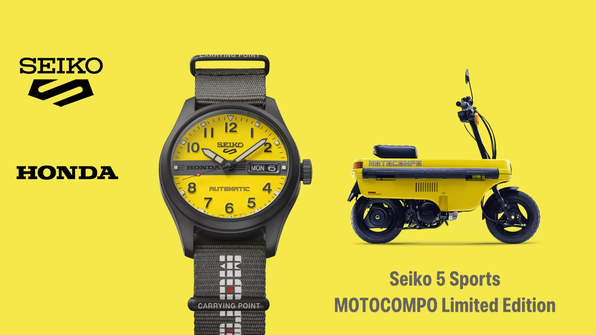 Seiko widmet dem Honda Motocompo eine eigene limitierte 5-Sports-Edition – HDB010