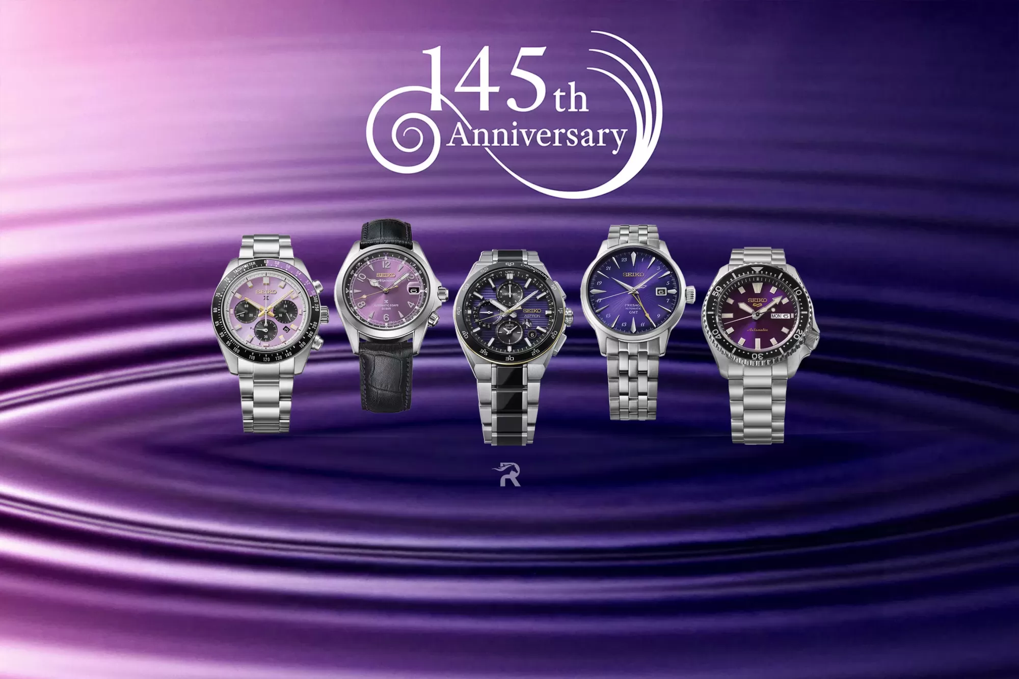 Seiko’s Edo Purple Collection Adds a Speedtimer to the Astron, Alpinist, Presage and Seiko 5 Sports