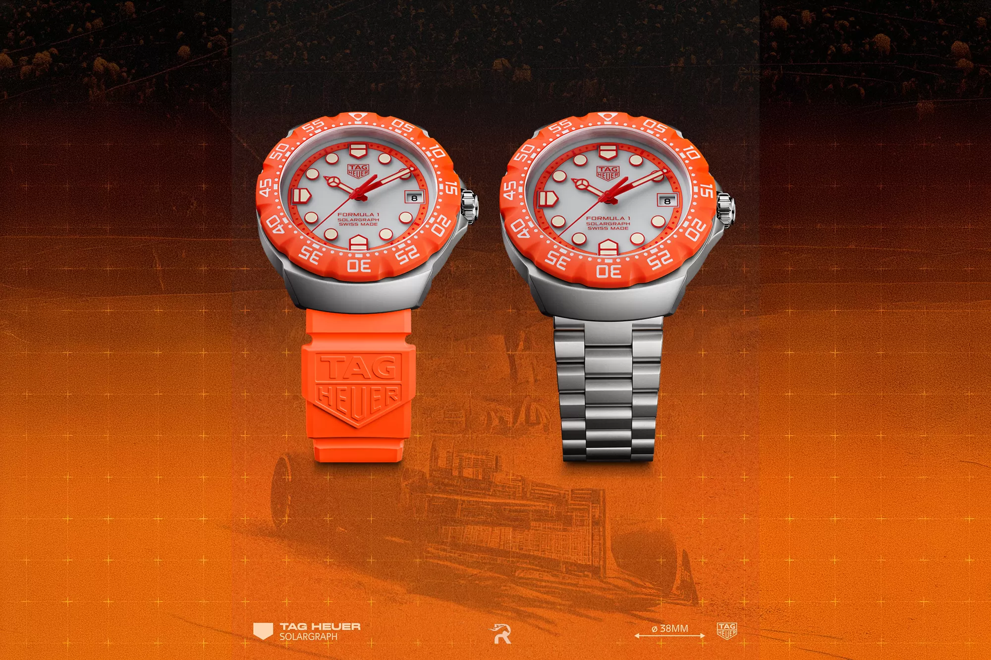 We needed The Orange! TAG Heuer Formula 1 Solargraph Limited Edition for Zandvoort’s Finale