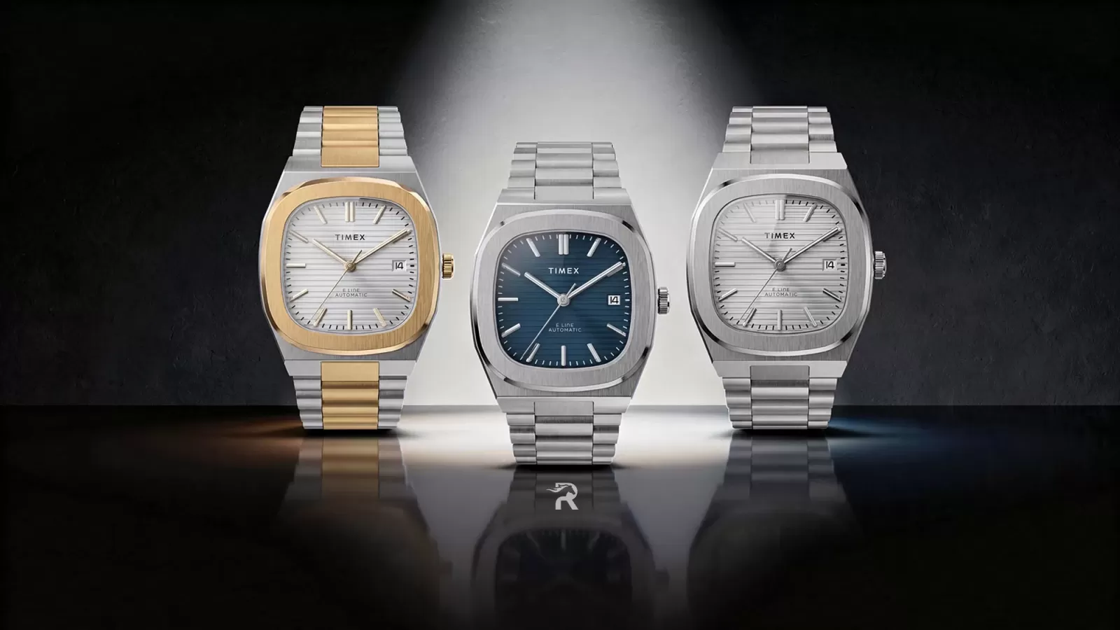 Timex Automatic E Line Grows To 38MM With Three New Integrated Bracelet Models