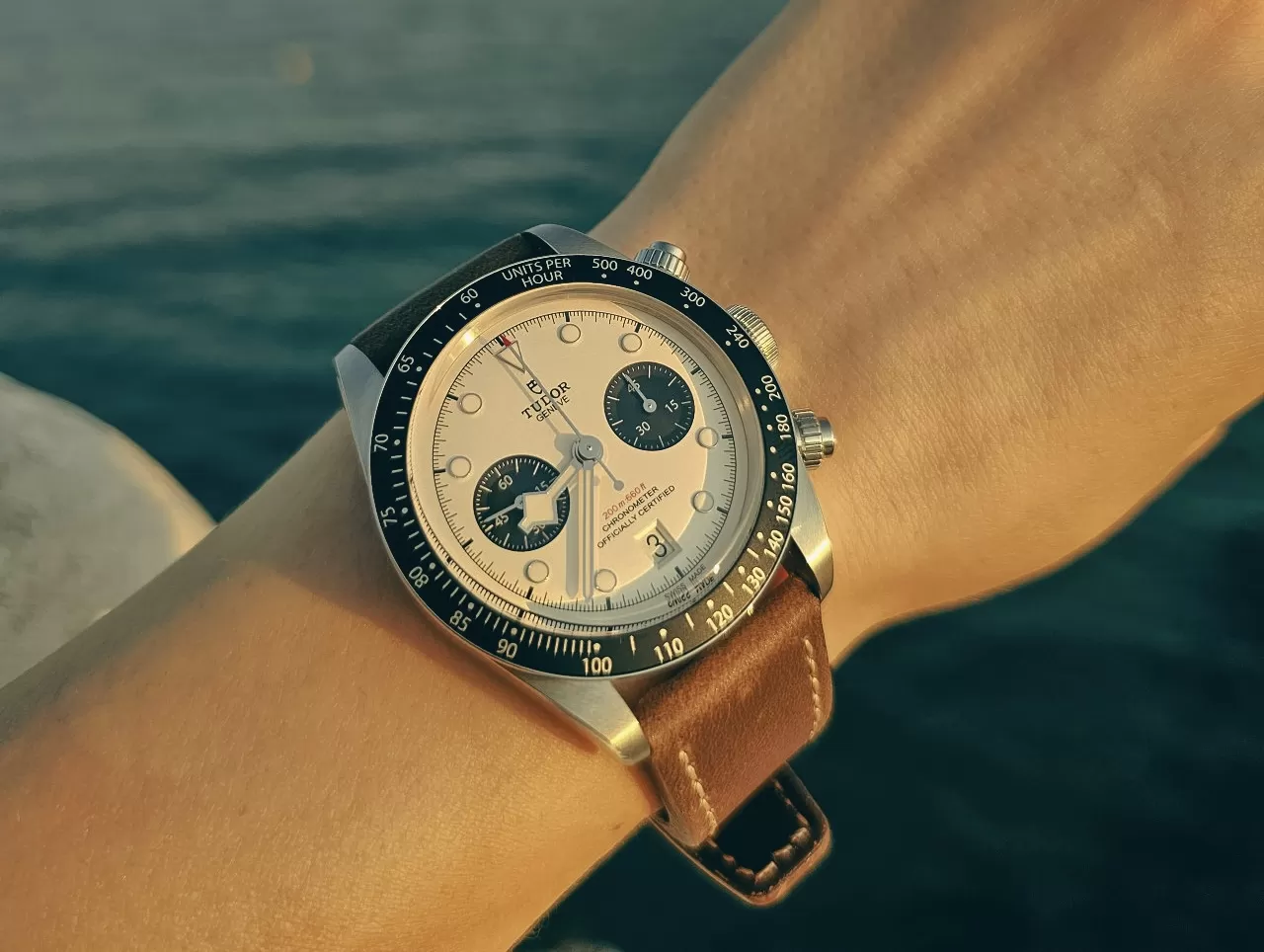 TUDOR Black Bay Chrono “Panda” (M79360N) Review: On Leather & On a Woman’s Wrist